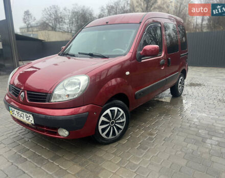 Красный Рено Кенгу, объемом двигателя 1.4 л и пробегом 155 тыс. км за 3350 $, фото 1 на Automoto.ua