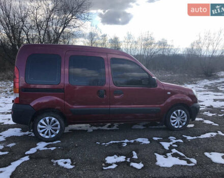 Красный Рено Кенгу, объемом двигателя 1.5 л и пробегом 246 тыс. км за 5550 $, фото 10 на Automoto.ua