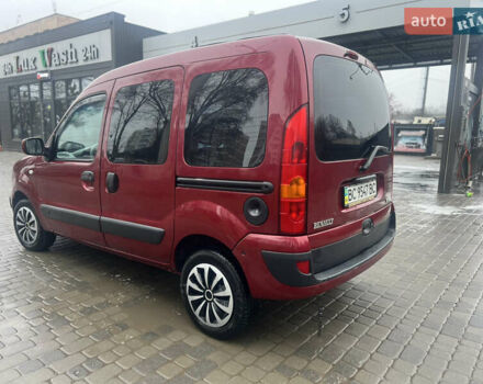 Красный Рено Кенгу, объемом двигателя 1.4 л и пробегом 155 тыс. км за 3350 $, фото 8 на Automoto.ua