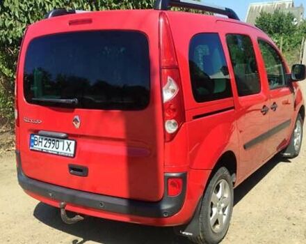 Красный Рено Кенгу, объемом двигателя 1.5 л и пробегом 290 тыс. км за 8150 $, фото 4 на Automoto.ua