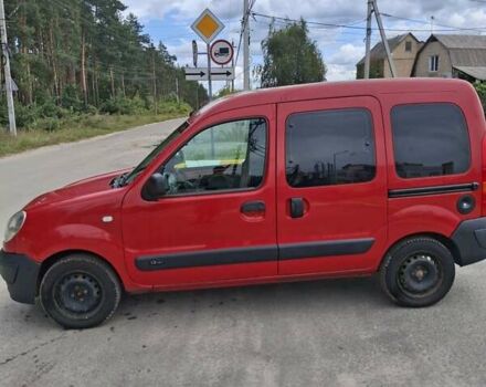 Красный Рено Кенгу, объемом двигателя 1.2 л и пробегом 219 тыс. км за 5500 $, фото 4 на Automoto.ua