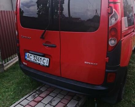 Рено Кенгу 2008 в Нововолынск на Automoto.ua Красный Рено Кенгу, объемом двигателя 1.46 л и пробегом 202 тыс. км за 7200 $, фото 11 на Automoto.ua