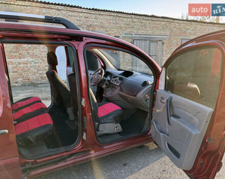 Красный Рено Кенгу, объемом двигателя 1.46 л и пробегом 260 тыс. км за 7100 $, фото 12 на Automoto.ua