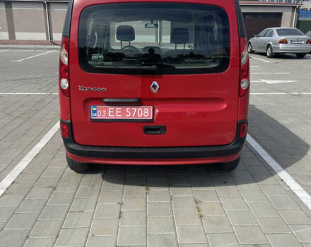 Красный Рено Кенгу, объемом двигателя 1.6 л и пробегом 212 тыс. км за 7600 $, фото 8 на Automoto.ua