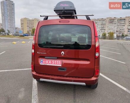 Красный Рено Кенгу, объемом двигателя 1.5 л и пробегом 195 тыс. км за 7300 $, фото 12 на Automoto.ua