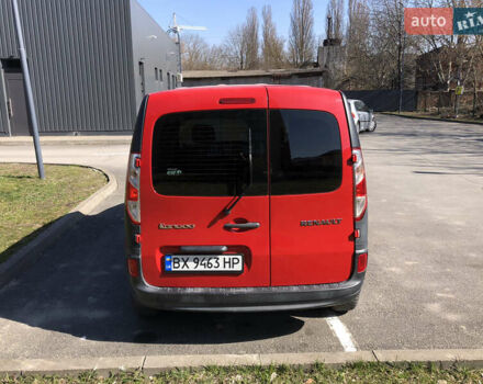 Красный Рено Кенгу, объемом двигателя 1.46 л и пробегом 163 тыс. км за 9800 $, фото 5 на Automoto.ua
