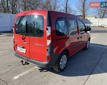 Красный Рено Кенгу, объемом двигателя 1.46 л и пробегом 210 тыс. км за 8999 $, фото 3 на Automoto.ua