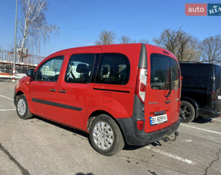 Красный Рено Кенгу, объемом двигателя 1.46 л и пробегом 210 тыс. км за 8999 $, фото 2 на Automoto.ua