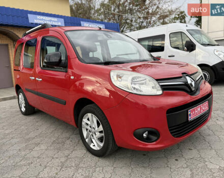 Красный Рено Кенгу, объемом двигателя 1.5 л и пробегом 172 тыс. км за 11499 $, фото 9 на Automoto.ua