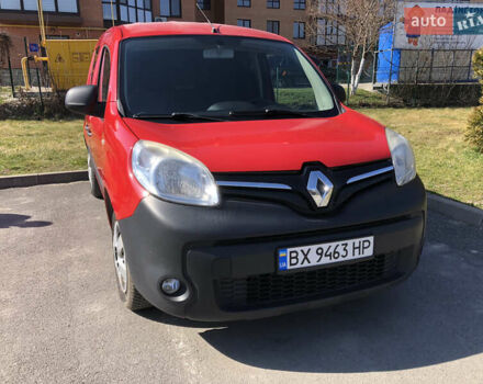 Красный Рено Кенгу, объемом двигателя 1.46 л и пробегом 163 тыс. км за 9800 $, фото 2 на Automoto.ua