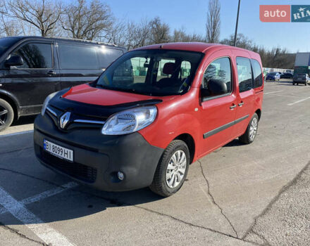 Красный Рено Кенгу, объемом двигателя 1.46 л и пробегом 210 тыс. км за 8999 $, фото 1 на Automoto.ua