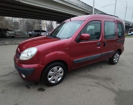 Красный Рено Кенгу, объемом двигателя 1.6 л и пробегом 200 тыс. км за 5194 $, фото 1 на Automoto.ua
