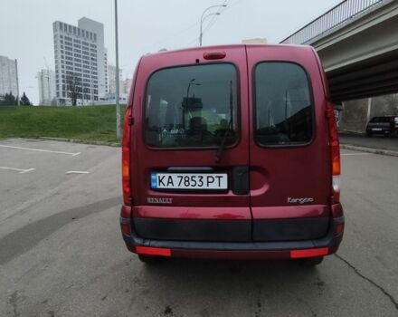 Красный Рено Кенгу, объемом двигателя 1.6 л и пробегом 200 тыс. км за 5194 $, фото 4 на Automoto.ua