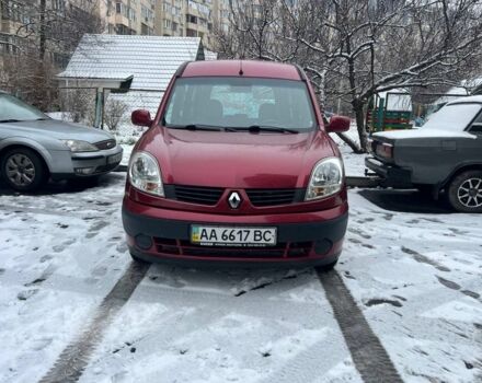 Красный Рено Кенгу, объемом двигателя 1.4 л и пробегом 180 тыс. км за 4850 $, фото 1 на Automoto.ua