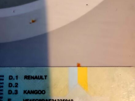 Красный Рено Кенгу, объемом двигателя 1.9 л и пробегом 262 тыс. км за 1500 $, фото 1 на Automoto.ua