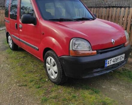 Красный Рено Кенгу, объемом двигателя 1.87 л и пробегом 410 тыс. км за 2700 $, фото 1 на Automoto.ua