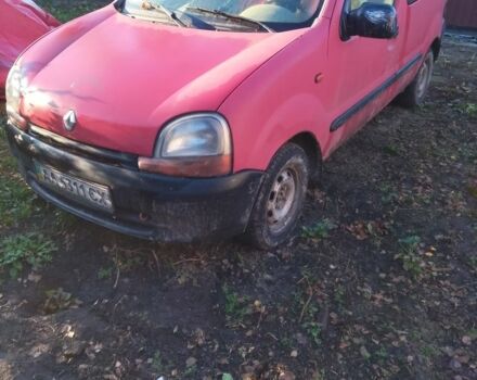 Красный Рено Кенгу, объемом двигателя 1.9 л и пробегом 999 тыс. км за 1100 $, фото 1 на Automoto.ua