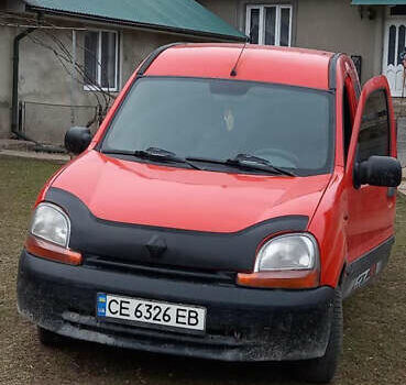 Красный Рено Кенгу, объемом двигателя 1.87 л и пробегом 230 тыс. км за 2500 $, фото 1 на Automoto.ua