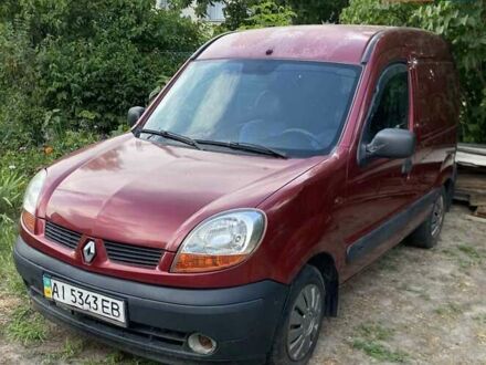 Рено Кенгу 2004 в Борисполе на Automoto.ua Красный Рено Кенгу, объемом двигателя 1.46 л и пробегом 342 тыс. км за 3200 $, фото 1 на Automoto.ua