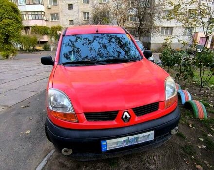 Красный Рено Кенгу, объемом двигателя 1.5 л и пробегом 318 тыс. км за 2800 $, фото 1 на Automoto.ua