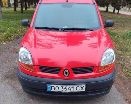 Красный Рено Кенгу, объемом двигателя 1.5 л и пробегом 190 тыс. км за 4300 $, фото 1 на Automoto.ua