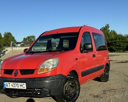 Красный Рено Кенгу, объемом двигателя 1.5 л и пробегом 220 тыс. км за 4000 $, фото 1 на Automoto.ua