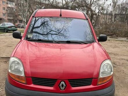 Красный Рено Кенгу, объемом двигателя 1.4 л и пробегом 364 тыс. км за 4500 $, фото 1 на Automoto.ua