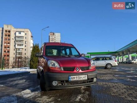 Рено Кенгу 2005 в Житомире на Automoto.ua Красный Рено Кенгу, объемом двигателя 1.39 л и пробегом 400 тыс. км за 4000 $, фото 1 на Automoto.ua
