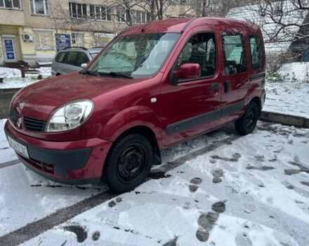 Красный Рено Кенгу, объемом двигателя 1.4 л и пробегом 180 тыс. км за 4850 $, фото 1 на Automoto.ua