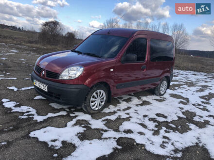 Рено Кенгу 2007 в Коломые на Automoto.ua Красный Рено Кенгу, объемом двигателя 1.5 л и пробегом 246 тыс. км за 5550 $, фото 1 на Automoto.ua