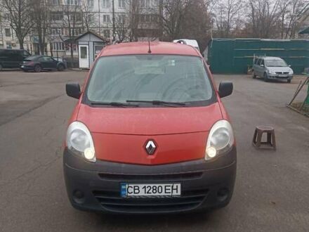 Красный Рено Кенгу, объемом двигателя 1.6 л и пробегом 239 тыс. км за 7000 $, фото 1 на Automoto.ua