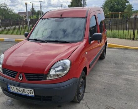 Красный Рено Кенгу, объемом двигателя 1.1 л и пробегом 219 тыс. км за 5500 $, фото 1 на Automoto.ua