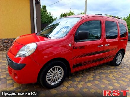 Красный Рено Кенгу, объемом двигателя 1.5 л и пробегом 198 тыс. км за 7200 $, фото 1 на Automoto.ua