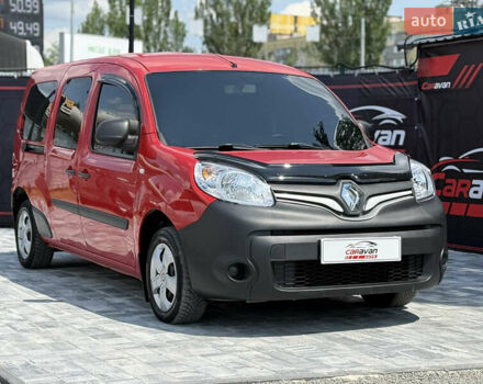 Красный Рено Кенгу, объемом двигателя 1.5 л и пробегом 176 тыс. км за 9999 $, фото 1 на Automoto.ua