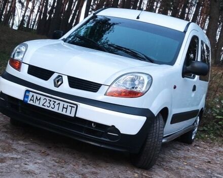 Белый Рено Кенгу пасс., объемом двигателя 1.5 л и пробегом 288 тыс. км за 3500 $, фото 7 на Automoto.ua