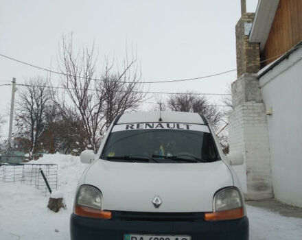 Белый Рено Кенгу пасс., объемом двигателя 1.9 л и пробегом 16 тыс. км за 4000 $, фото 1 на Automoto.ua