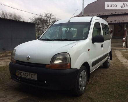 Білий Рено Кенгу пас., об'ємом двигуна 1.4 л та пробігом 125 тис. км за 3450 $, фото 1 на Automoto.ua