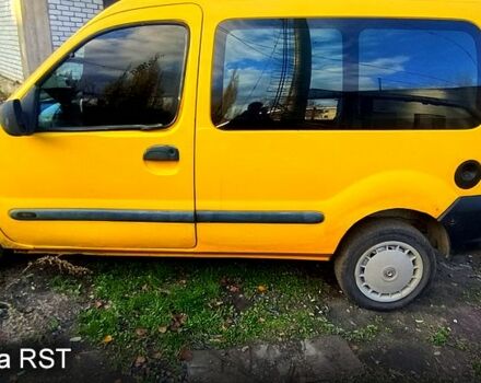 Желтый Рено Кенгу, объемом двигателя 1.9 л и пробегом 300 тыс. км за 2100 $, фото 4 на Automoto.ua