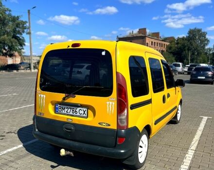 Желтый Рено Кенгу, объемом двигателя 1.9 л и пробегом 343 тыс. км за 2800 $, фото 3 на Automoto.ua