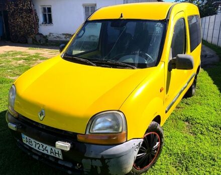 Желтый Рено Кенгу, объемом двигателя 1.9 л и пробегом 300 тыс. км за 850 $, фото 2 на Automoto.ua