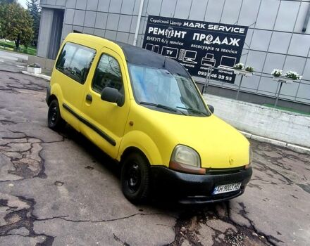 Желтый Рено Кенгу, объемом двигателя 1.4 л и пробегом 235 тыс. км за 1050 $, фото 2 на Automoto.ua