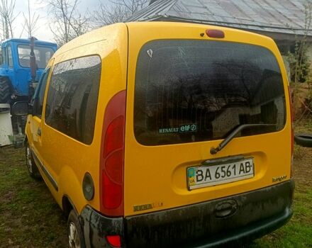 Желтый Рено Кенгу, объемом двигателя 19 л и пробегом 144 тыс. км за 2200 $, фото 1 на Automoto.ua