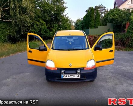 Желтый Рено Кенгу, объемом двигателя 1.9 л и пробегом 257 тыс. км за 3000 $, фото 1 на Automoto.ua