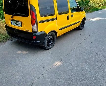 Жовтий Рено Кєнгу, об'ємом двигуна 1.9 л та пробігом 152 тис. км за 3300 $, фото 1 на Automoto.ua