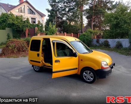 Желтый Рено Кенгу, объемом двигателя 1.9 л и пробегом 257 тыс. км за 3000 $, фото 2 на Automoto.ua