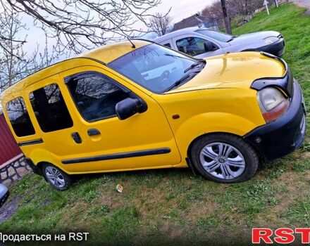 Желтый Рено Кенгу, объемом двигателя 1.9 л и пробегом 235 тыс. км за 2800 $, фото 1 на Automoto.ua