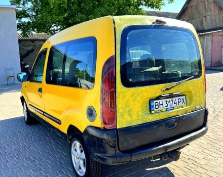 Желтый Рено Кенгу, объемом двигателя 1.9 л и пробегом 100 тыс. км за 1350 $, фото 3 на Automoto.ua