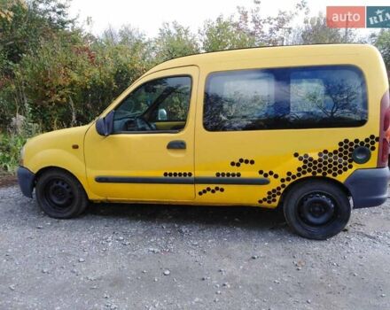 Желтый Рено Кенгу, объемом двигателя 1.87 л и пробегом 412 тыс. км за 2500 $, фото 2 на Automoto.ua