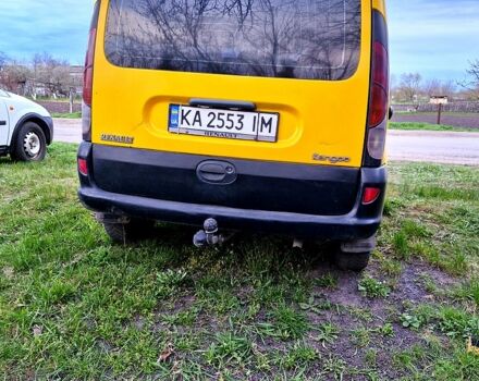 Желтый Рено Кенгу, объемом двигателя 1.9 л и пробегом 235 тыс. км за 2800 $, фото 6 на Automoto.ua