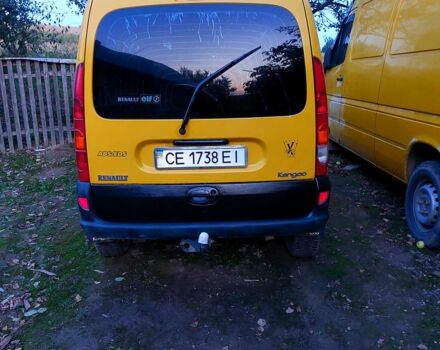 Желтый Рено Кенгу, объемом двигателя 1.9 л и пробегом 267 тыс. км за 3500 $, фото 6 на Automoto.ua